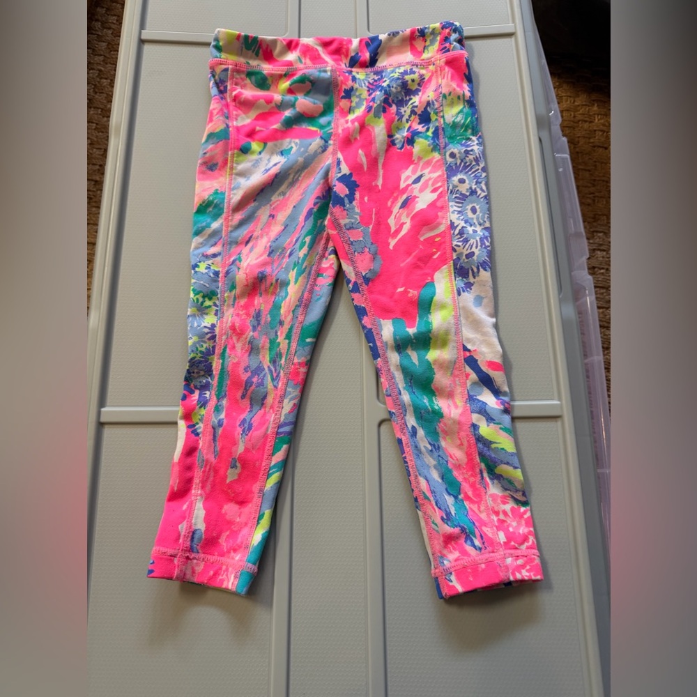 Lilly Pulitzer Bright Patterned Kids Leggings